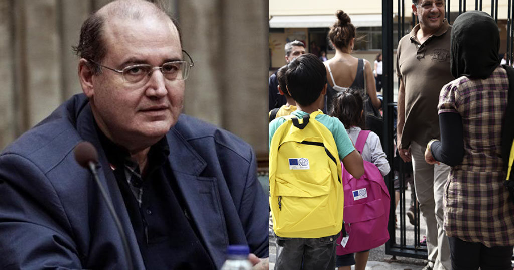 Φίλης: «Να μπει η μητρική γλώσσα των προσφυγόπουλων στα νηπιαγωγεία»