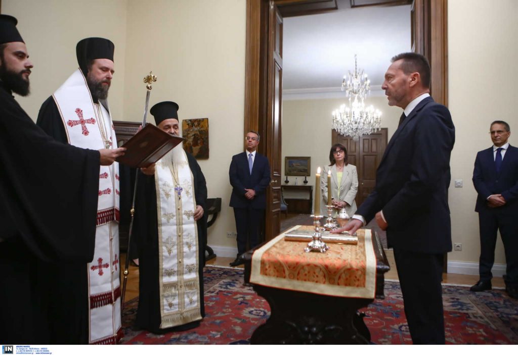 Γιάννης Στουρνάρας: Ορκίστηκε ξανά Διοικητής της Τράπεζας της Ελλάδος