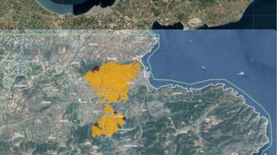 Πάνω από 32.000 στρέμματα κάηκαν στην Κορινθία