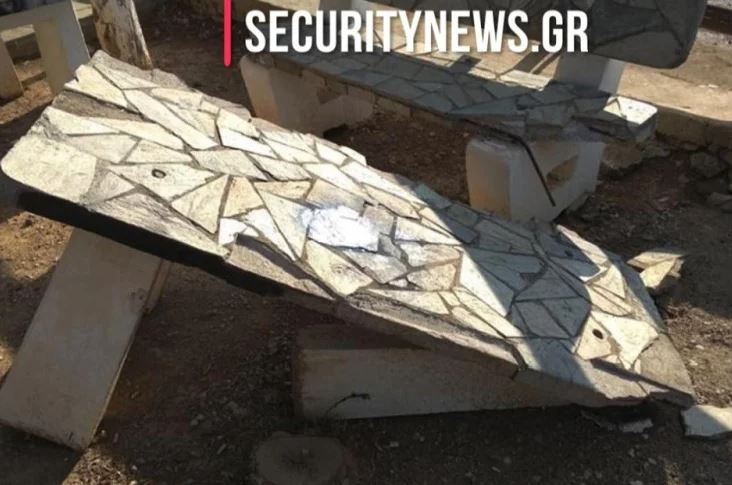 Έρμαιο στις ορέξεις των βανδάλων το παρεκκλήσι της Αγίας Παρασκευής στο Ασβεστοχώρι Θεσσαλονίκης