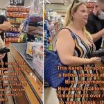 Γυναίκα απειλεί ότι θα βγάλει πιστόλι σε άνδρα σε σουπερ μαρκετ που της είπε να φορέσει μάσκα