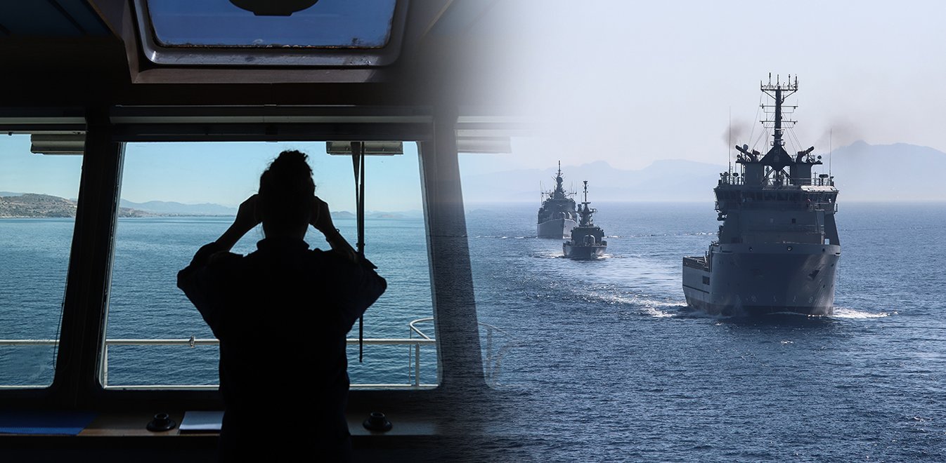 Σε ετοιμότητα οι Ένοπλες Δυνάμεις - 19 τουρκικά πολεμικά πλοία στο Αιγαίο