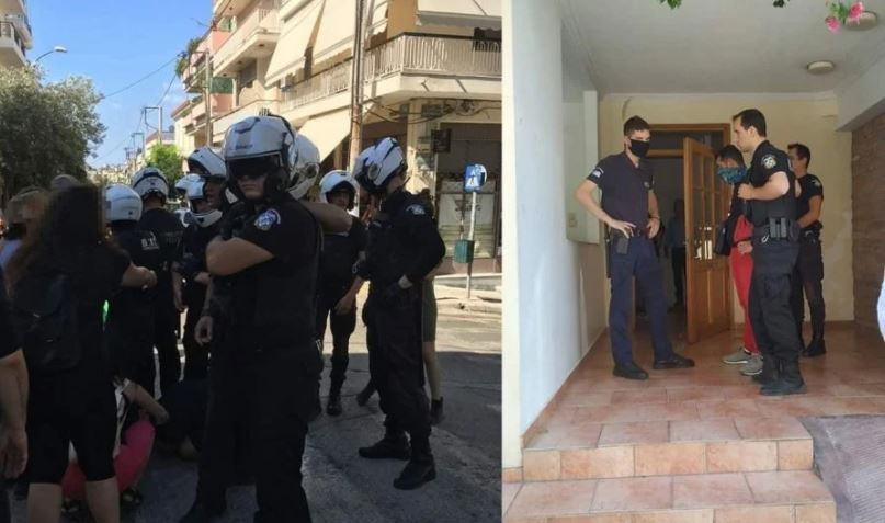 Πετράλωνα: Έστειλαν ένα σωρό αστυνομικούς για να κάνουν έξωση σε ηλικιωμένους