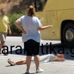 Κρήτη: Γυναίκα ξάπλωσε στη μέση της εθνικής οδού βάζοντας παράλληλα σε κίνδυνο και τη ζωή άλλων.