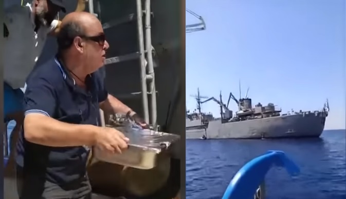 Κρήτη: Κάτοικοι πρόσφεραν σπιτικό φαγητό στο Πολεμικό Ναυτικό
