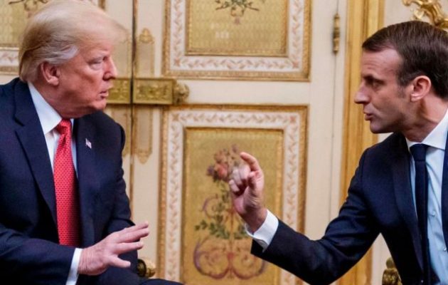 Εμανουέλ Μακρόν σε Τραμπ: «Μάζεψε τον Ερντογάν αλλιώς όλοι θα ψάχνουν να βρουν που πέφτει η Τουρκία»