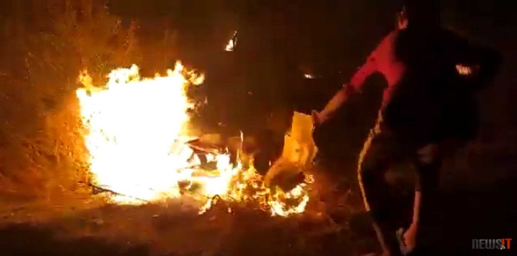 Έτσι έβαλαν τη φωτιά στον καταυλισμό προσφύγων στην Μόρια – Βίντεο ντοκουμέντο