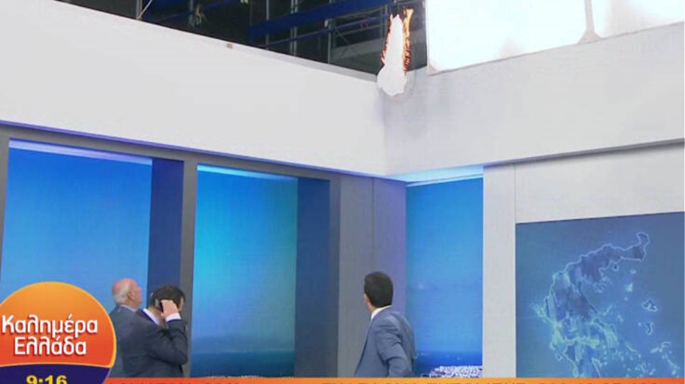 Πήρε φωτιά on air το στούντιο του Γιώργου Παπαδάκη