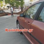 Κόρινθος: Πάρκαρε σε υπό κατασκευή πλατεία και έριξαν μπετό γύρω από το I.X του