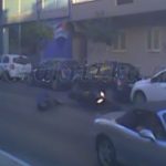 Χανιά: Σoκαριστικo βίντεο από τροχαίο, τον έσωσε το κράνος