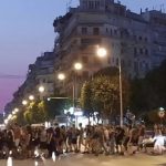 Θεσσαλονίκη: Έλληνες έκαναν πορεία αλληλεγγύης για τους μετανάστες της Μοριάς
