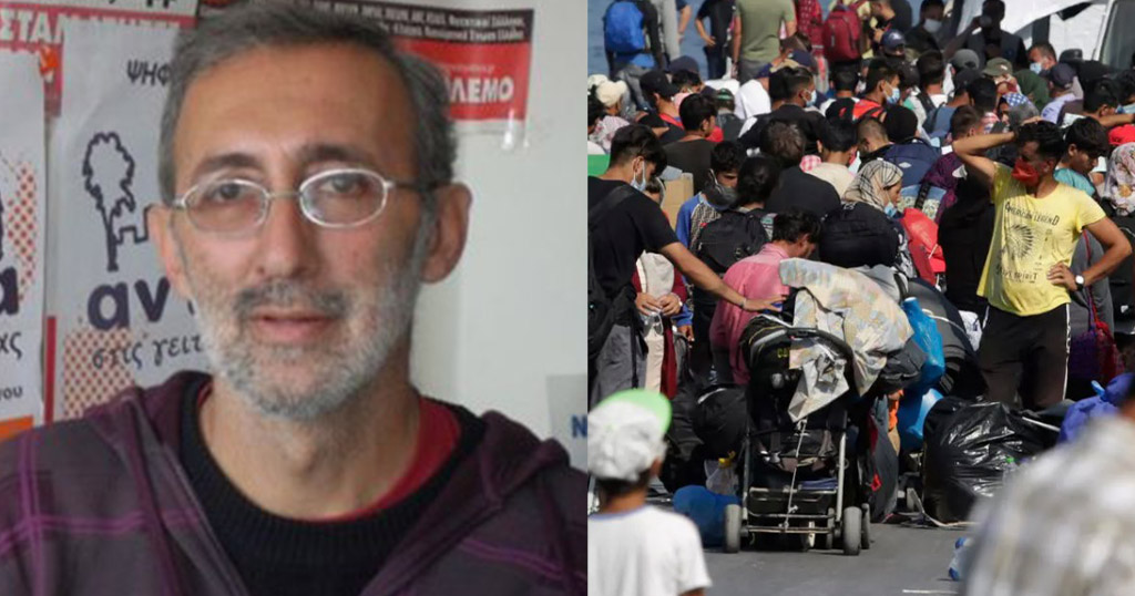Κωνσταντίνου (ΚΕΕΡΦΑ): «Οι πρόσφυγες να μετακινηθούν σε σπίτια και ξενοδοχεία»