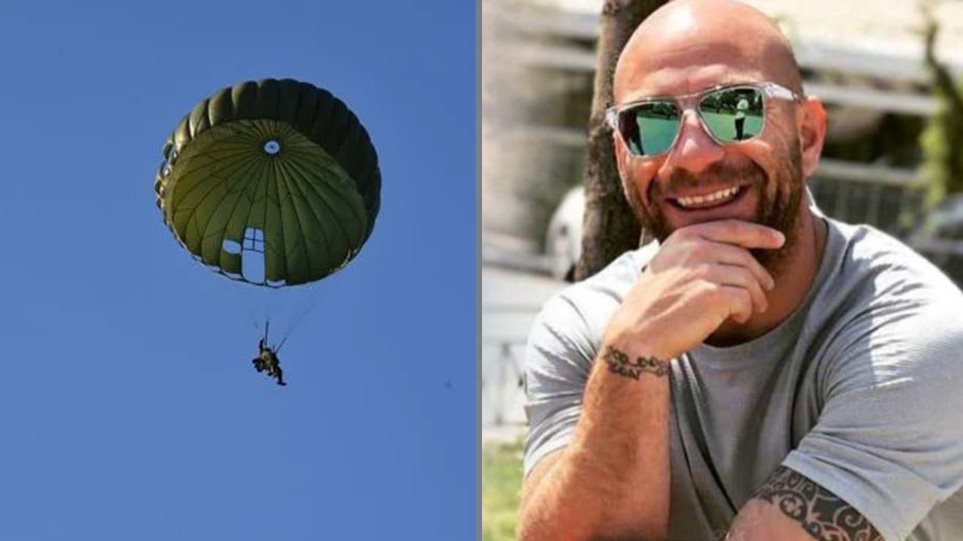 Ηλεία: Θρήνος για τον θάνατο του αλεξιπτωτιστή Κώστα Μελιγκώνη