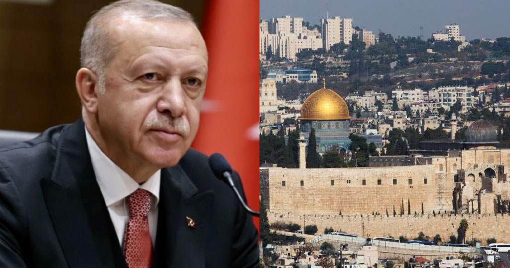 Ρετζέπ Ταγίπ Ερντογάν: «Η Ιερουσαλήμ είναι δική μας πόλη – Την αφήσαμε μέσα σε δάκρυα»