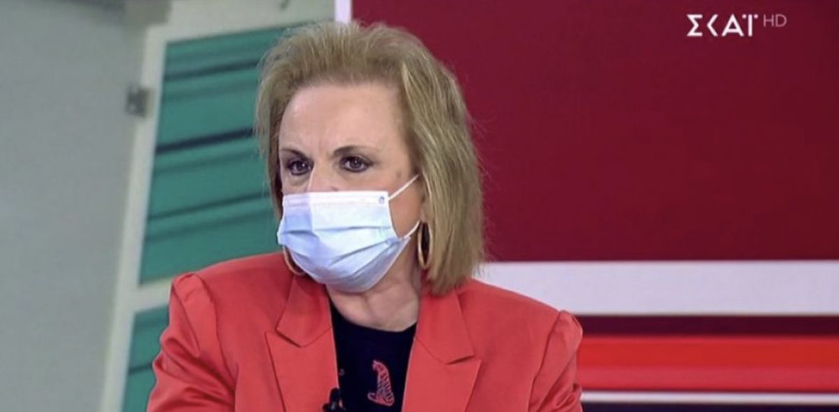 Ματίνα Παγώνη: «Δεν πάμε καθόλου καλά – Θα ‘κοκκινίσουν’ και άλλες περιοχές - “Μάσκα μέσα και έξω”»