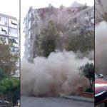 Σoκάρει το βίντεο από την στιγμή κατάρρευσης κτηρίου στην Σμύρνη