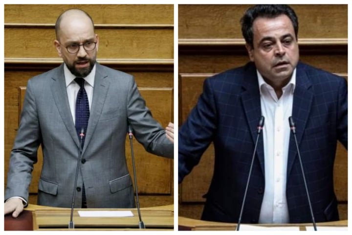 ΣΥΡΙΖΑ: Μπάρκας – Σαντορινιός ενοχλημένοι με την εικόνα της Παναγίας στη Βουλή