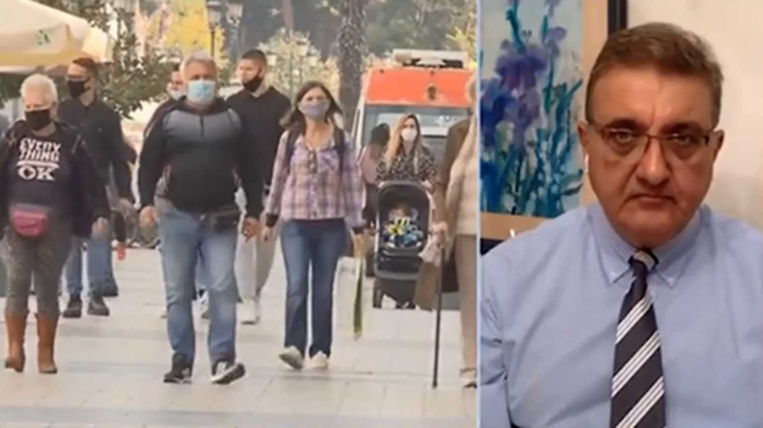 Αθανάσιος Εξαδάκτυλος: «Χαλάρωση μέτρων μόνο με διψήφιο αριθμό διασωληνωμένων»