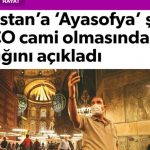 Τούρκος υπουργός Πολιτισμού: «Κανένα πρόβλημα δεν έχει η UNESCO με τη μετατροπή της Αγίας Σοφίας σε τέμενος»