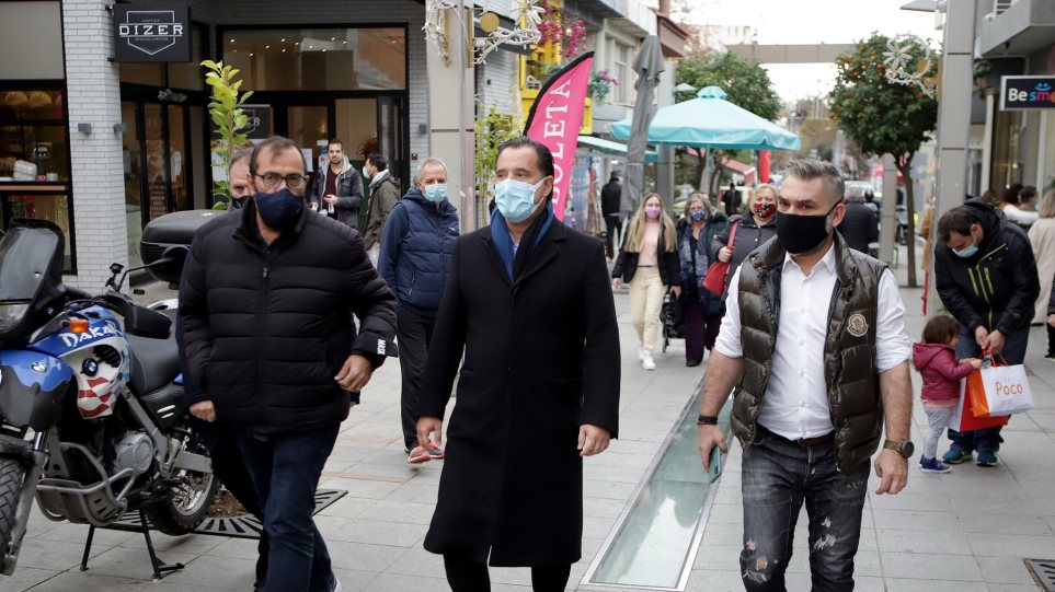 Αδωνις Γεωργιάδης: «Πολύς κόσμος στην αγορά - Να προσέξουμε, θα είναι κρίμα να πάμε πίσω»