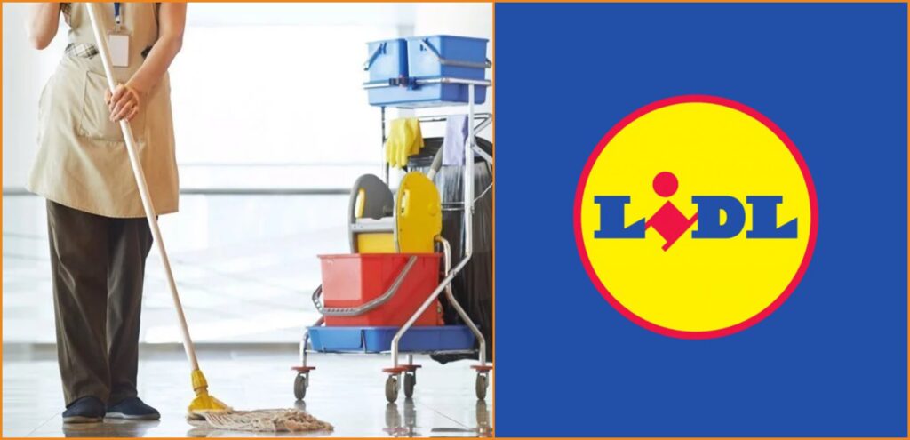 Ζητείται καθαρίστρια σε κατάστημα Lidl (267€ για 2ωρη/5ήμερη απασχόληση)