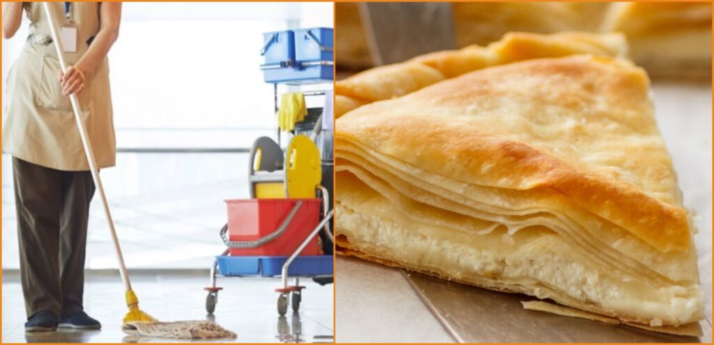 Ζητείται Καθαρίστρια από εργαστήριο τυρόπιτας