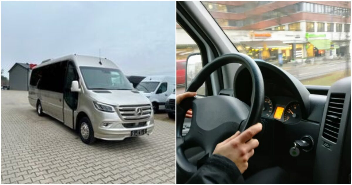 Ζητούνται οδηγοί τουριστικών λεωφορείων Mercedes Sprinter  (1.100€ έως 1.600€)