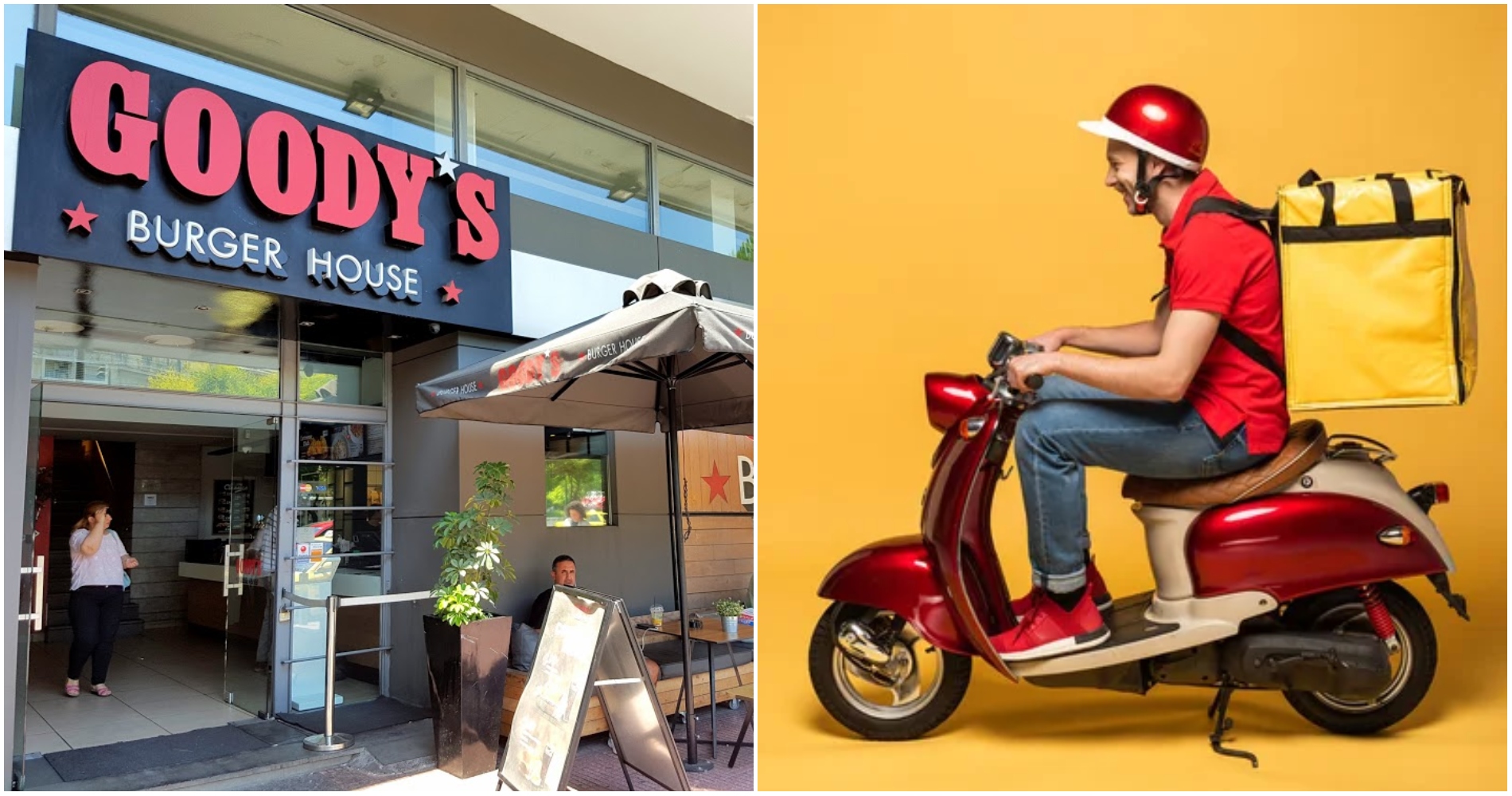Διανομέας ζητείται από τα Goodys Burger House για πλήρη απασχόληση