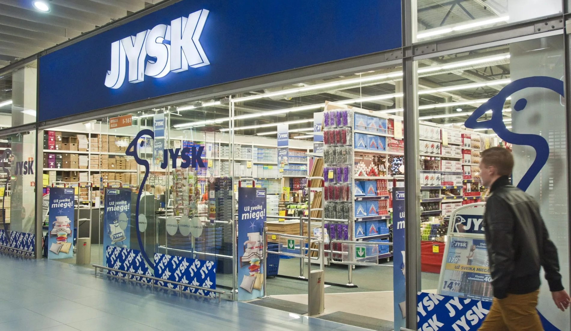 Προσωπικό ζητείται για καταστήματα Jysk (πλήρης ή μερική απασχόληση)